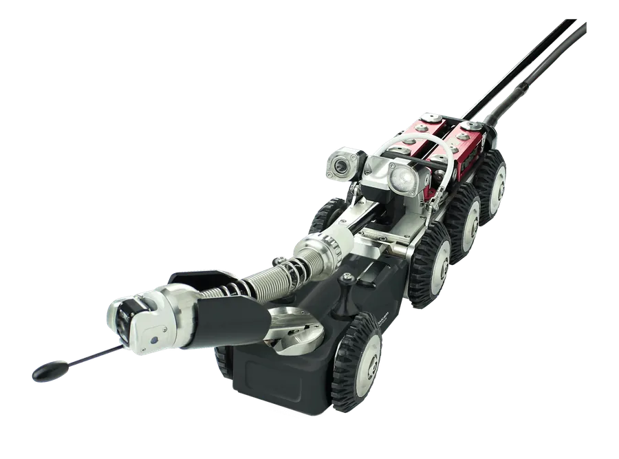 Robot caméra d'inspection pour canalisations de grand diamètre